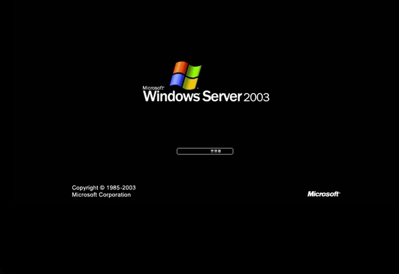 windows server 2003
