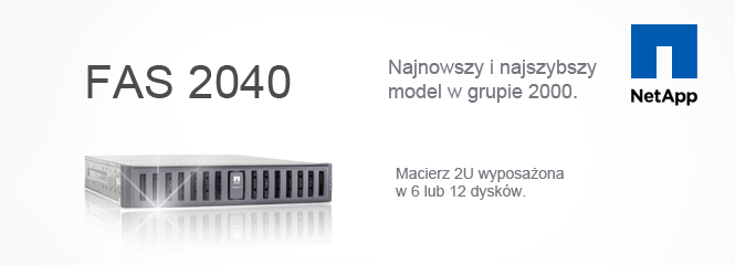 macierze Netapp FAS 2040